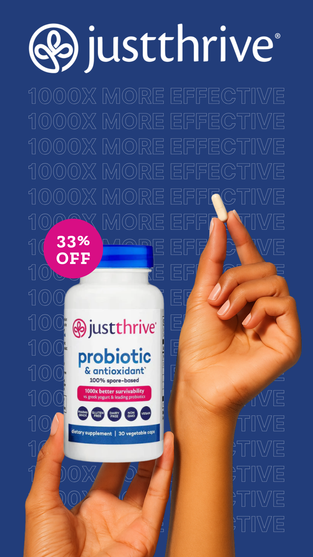 Just Thrive Facebook ad