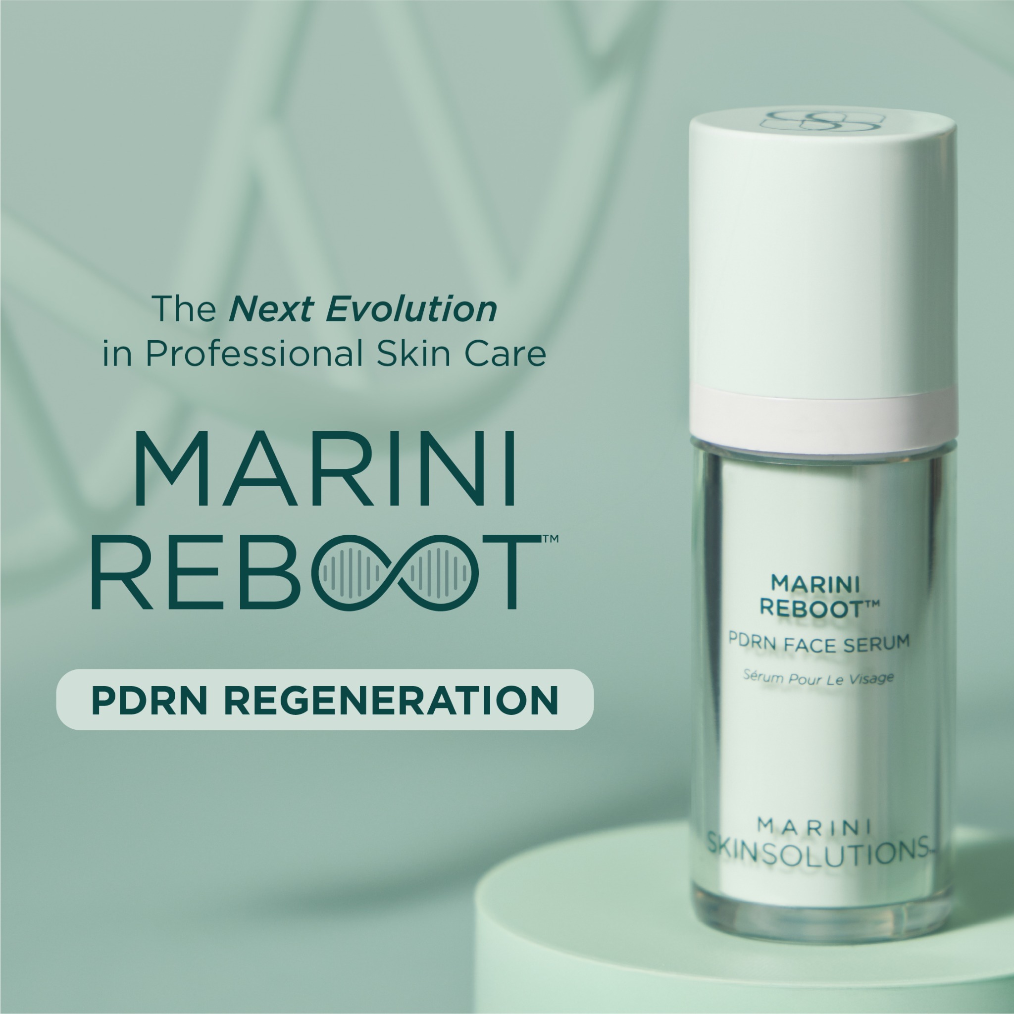 Marini SkinSolutions Facebook ad: Marini Reboot: PDRN Powered Regeneration