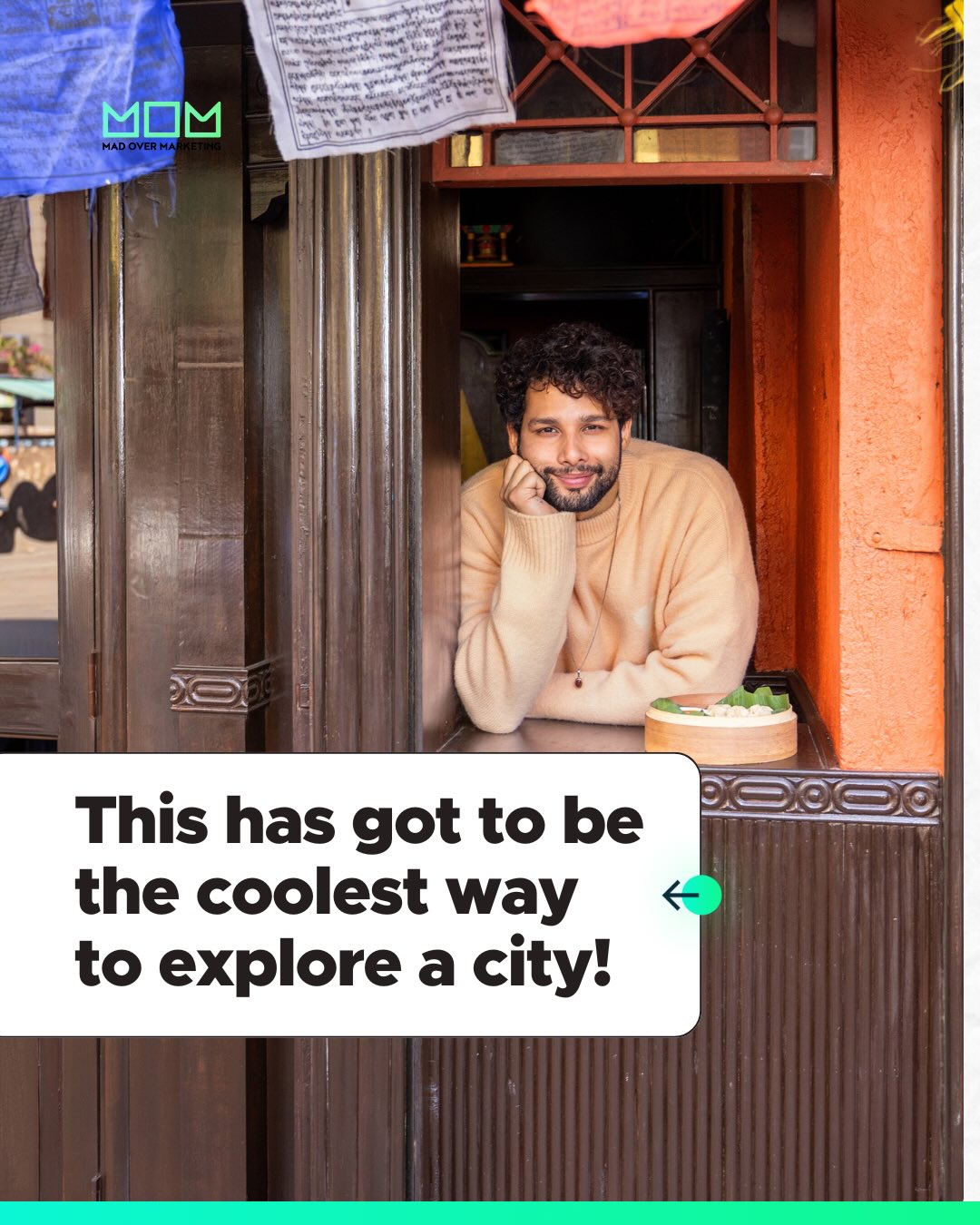 Mad over Marketing (M.O.M) Facebook ad: Airbnb has curated a once-in-a-lifetime kind of an…