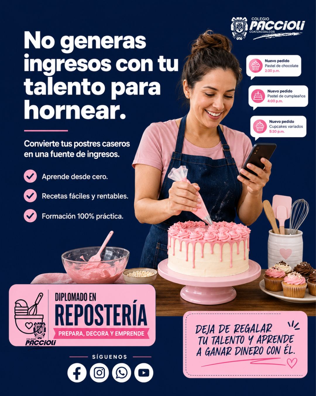 Colegio Paccioli Coatzacoalcos Facebook ad: Empieza Desde Cero
