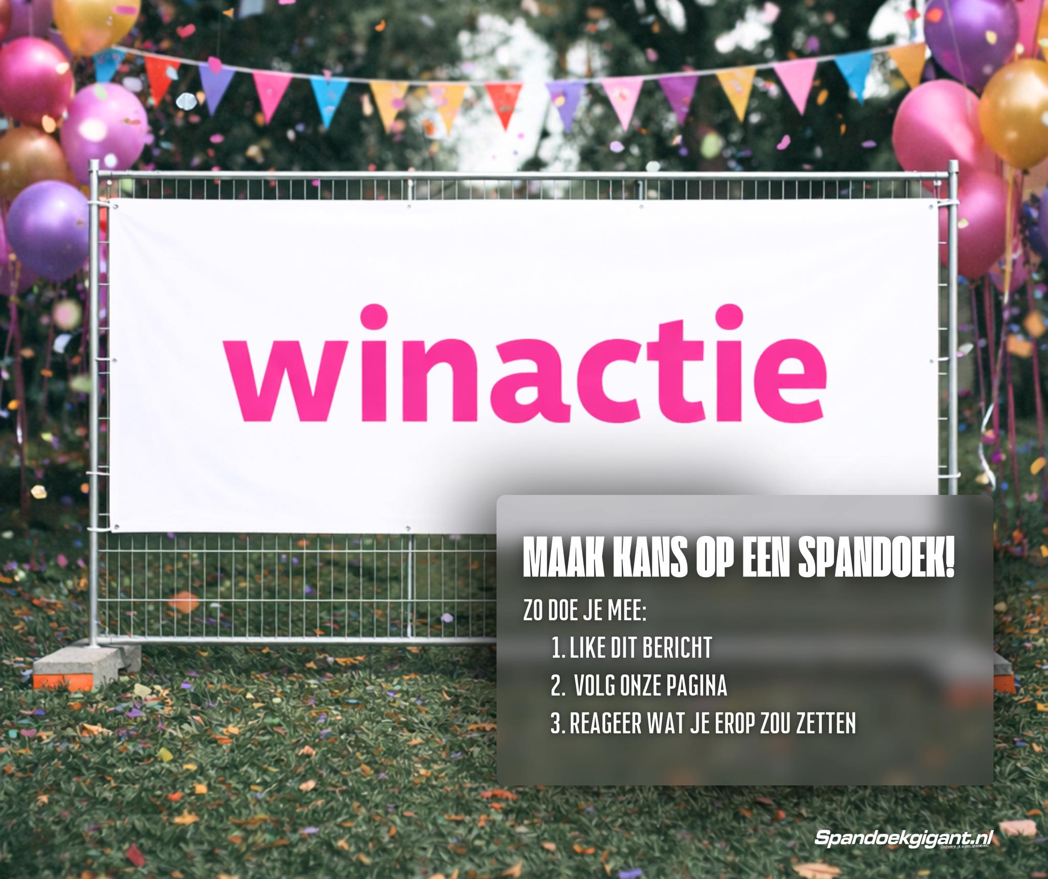 De Spandoekgigant Facebook ad