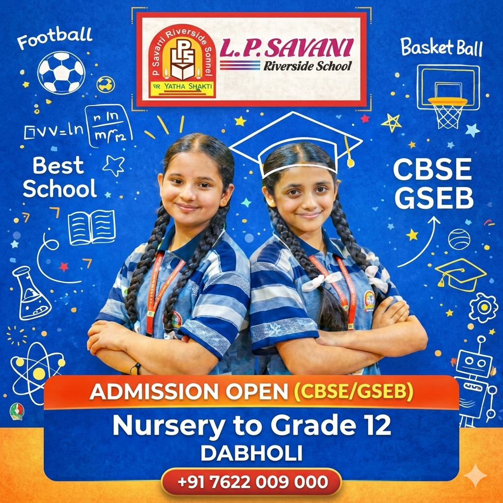 L P Savani Riverside School Facebook ad