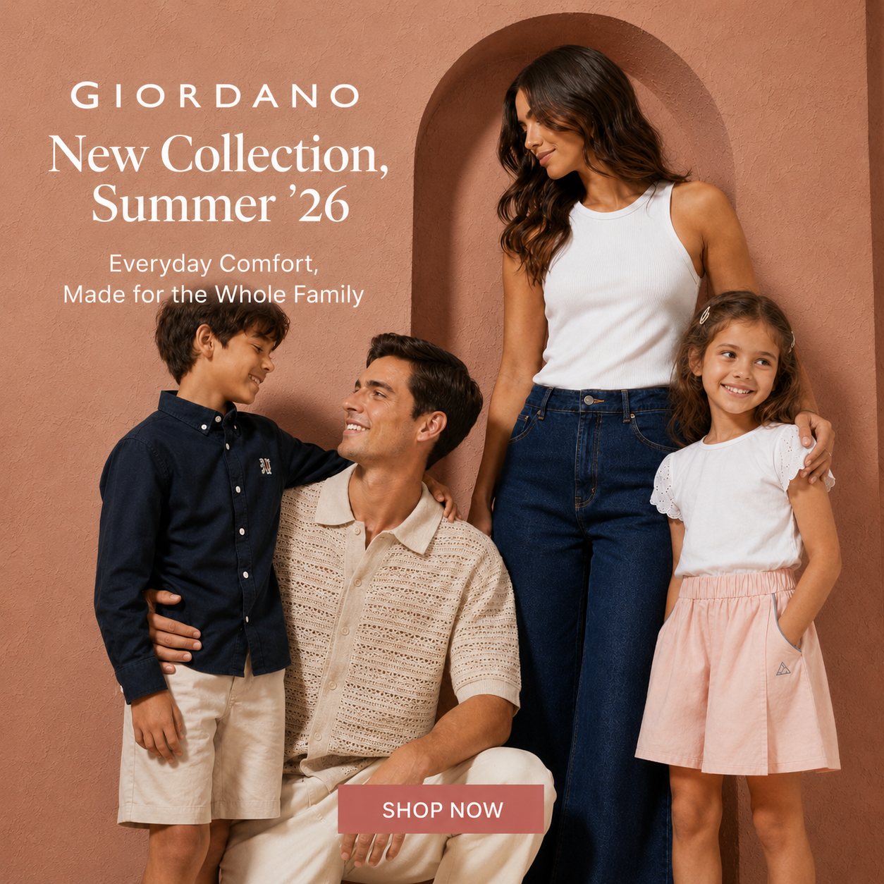 Giordano Egypt Facebook ad: Premium Quality, Effortless Style