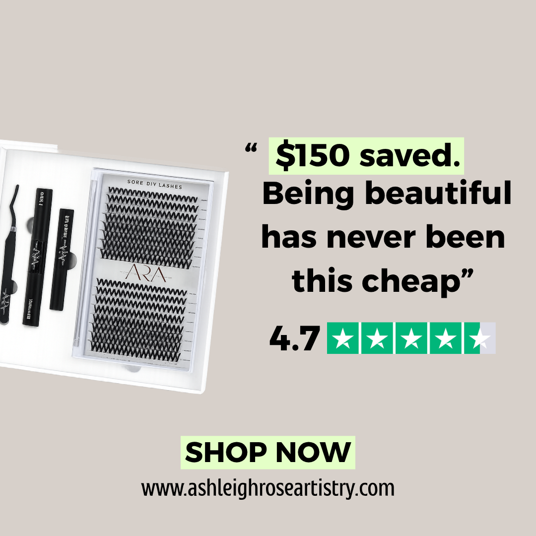 Ashleigh-Rose Artistry Facebook ad