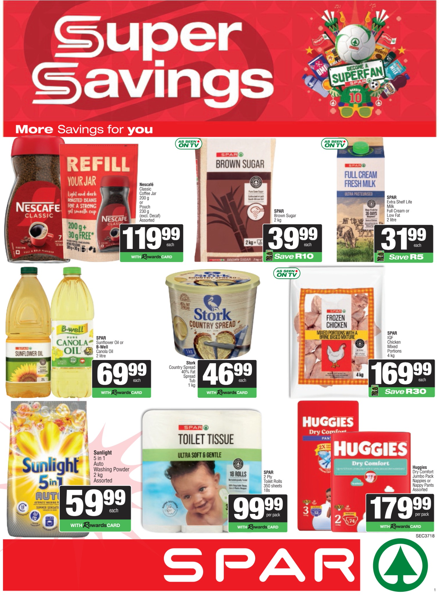 Guzzle Catalogue Specials Facebook ad: SPAR Eastern Cape (Town): Super Savings (until 21…