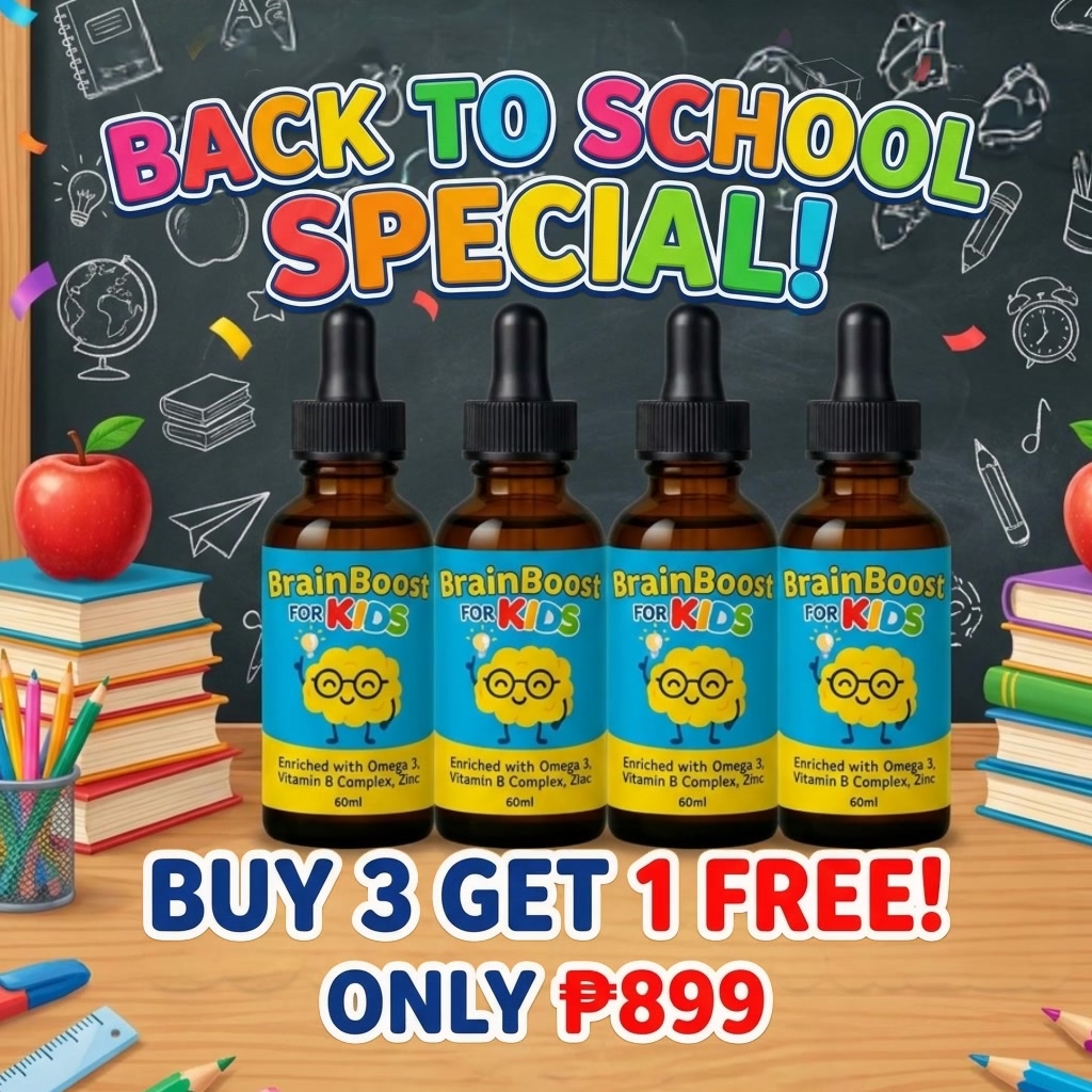 BrainBoost For Kids Facebook ad