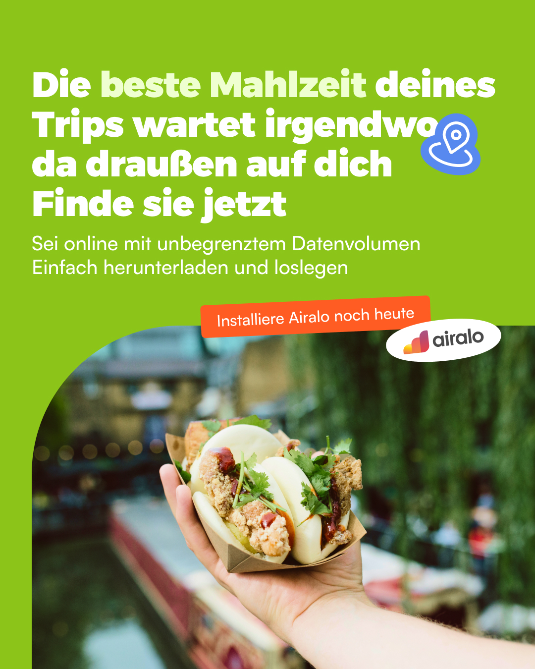 Airalo Global eSIM Store Facebook ad