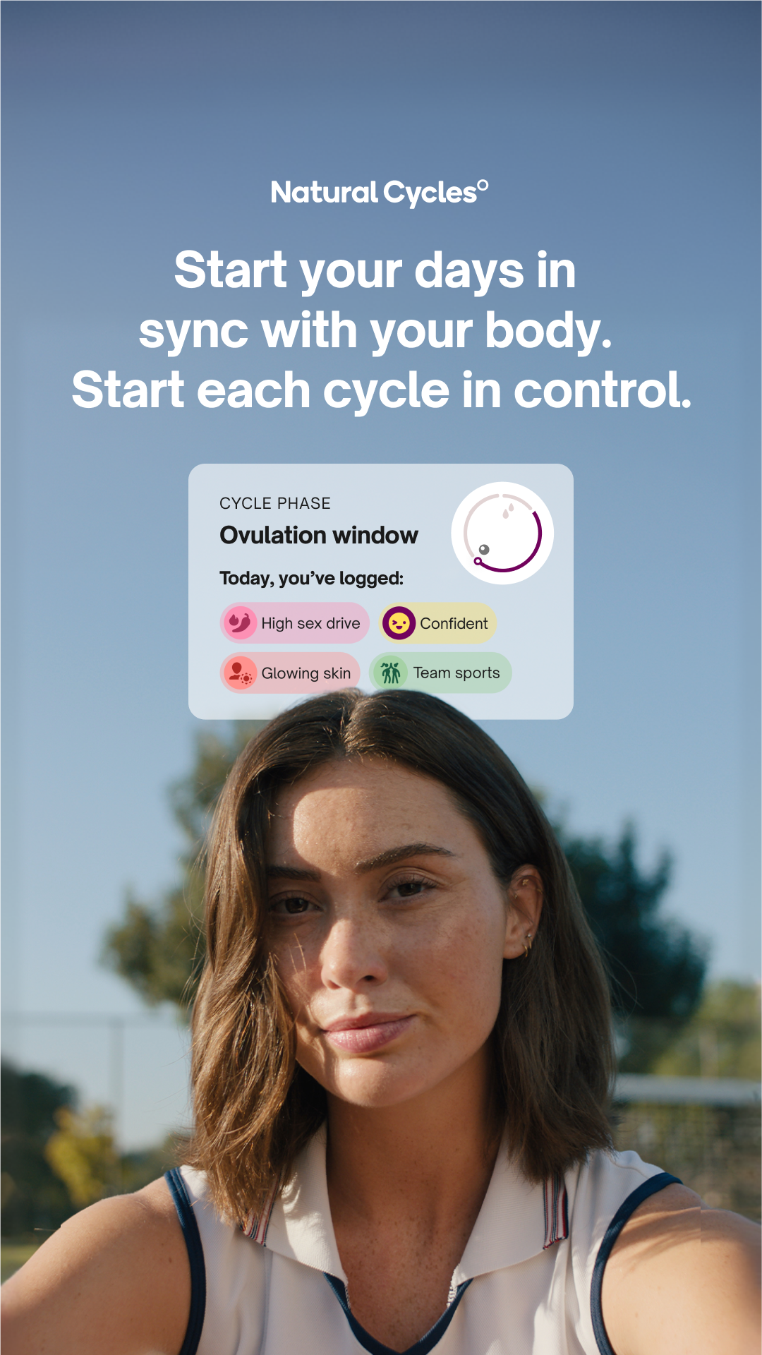 Natural Cycles Facebook ad
