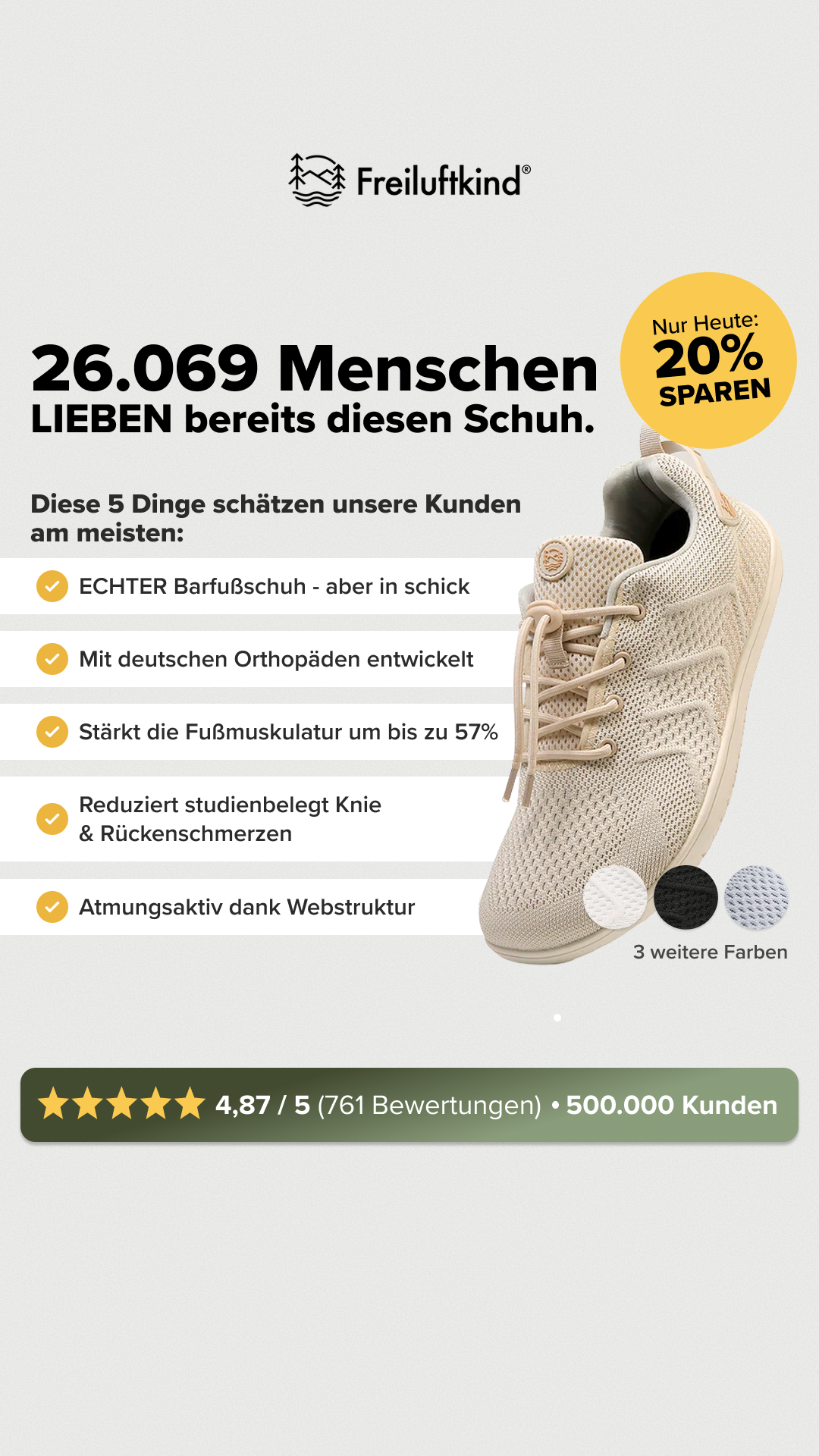 Freiluftkind Facebook ad