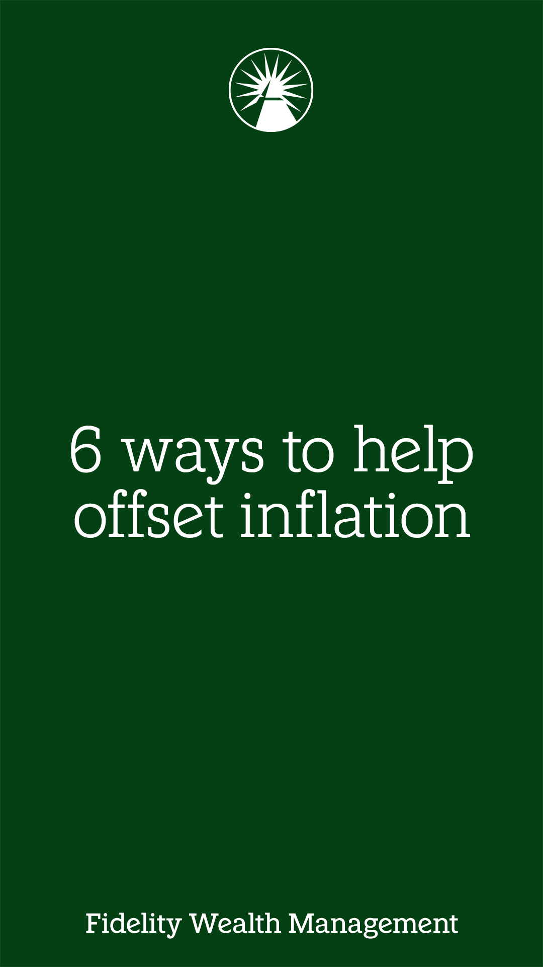 Fidelity Investments Facebook ad