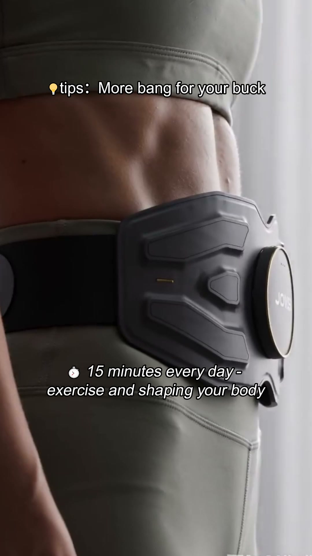 JOVS Facebook ad: Sculpt Your Waist While You Sit, $269