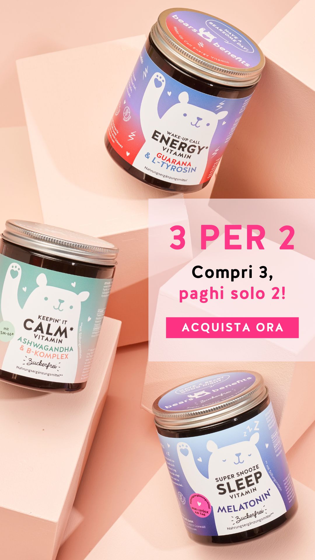 Bears with Benefits Italia Facebook ad
