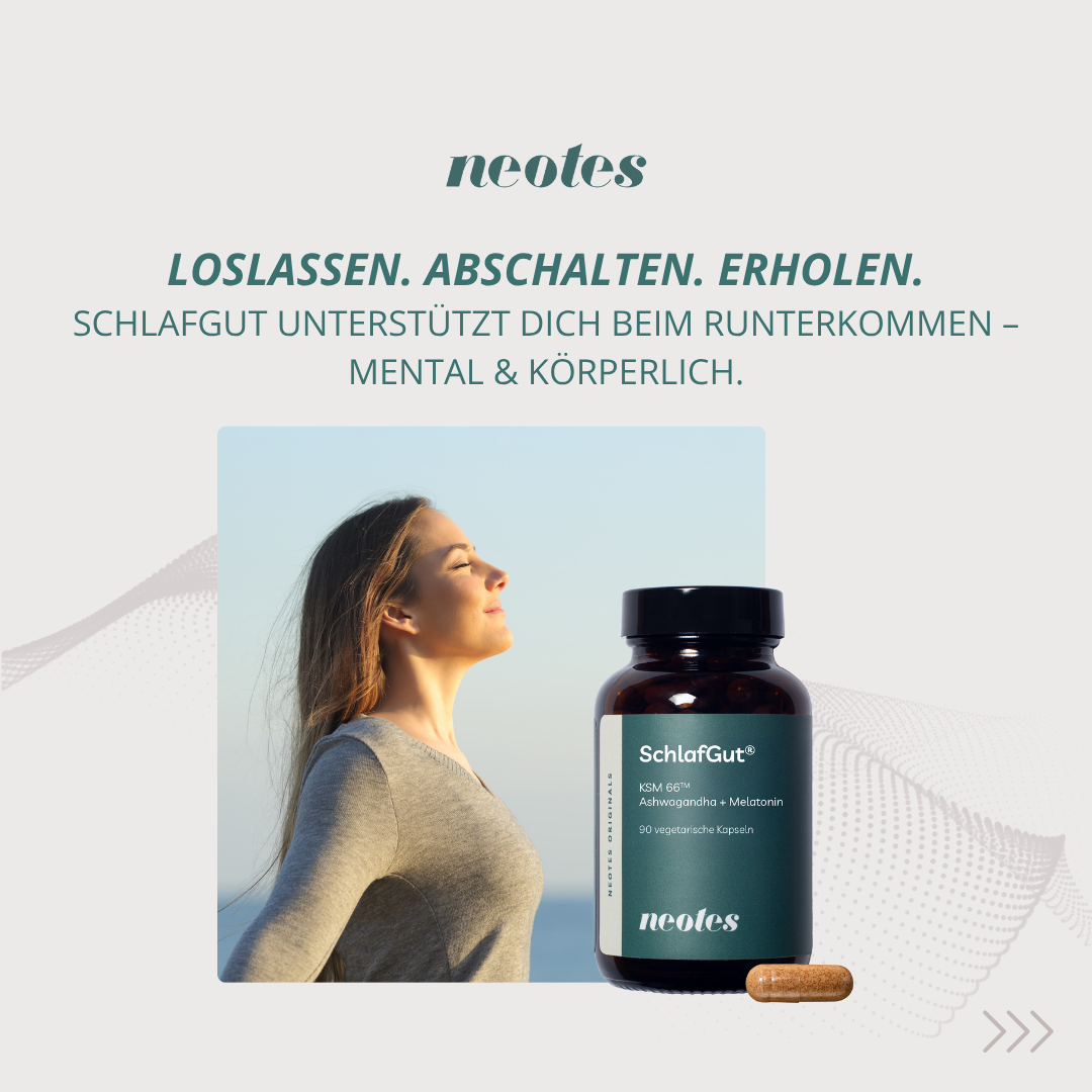 neotes Facebook ad: Gedankenkreisen am Abend?