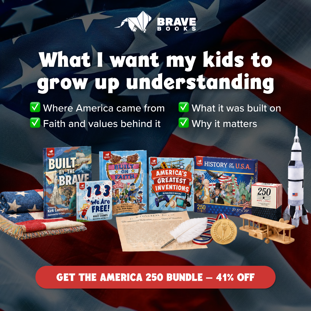 BRAVE Books Facebook ad
