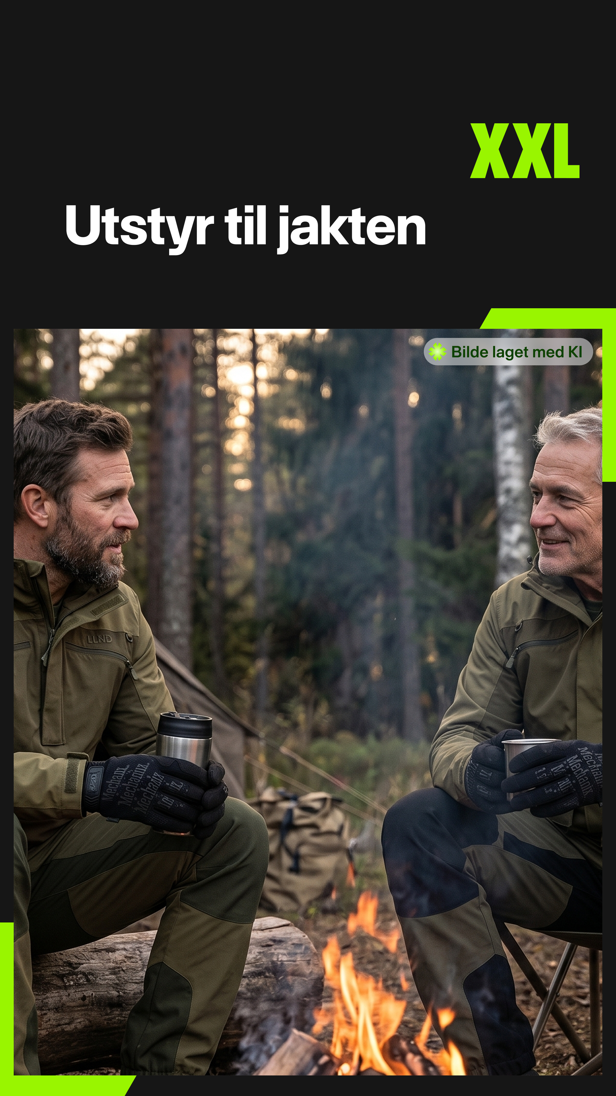 XXL Sport & Villmark Facebook ad: Jaktsesongen er her, er du klar?