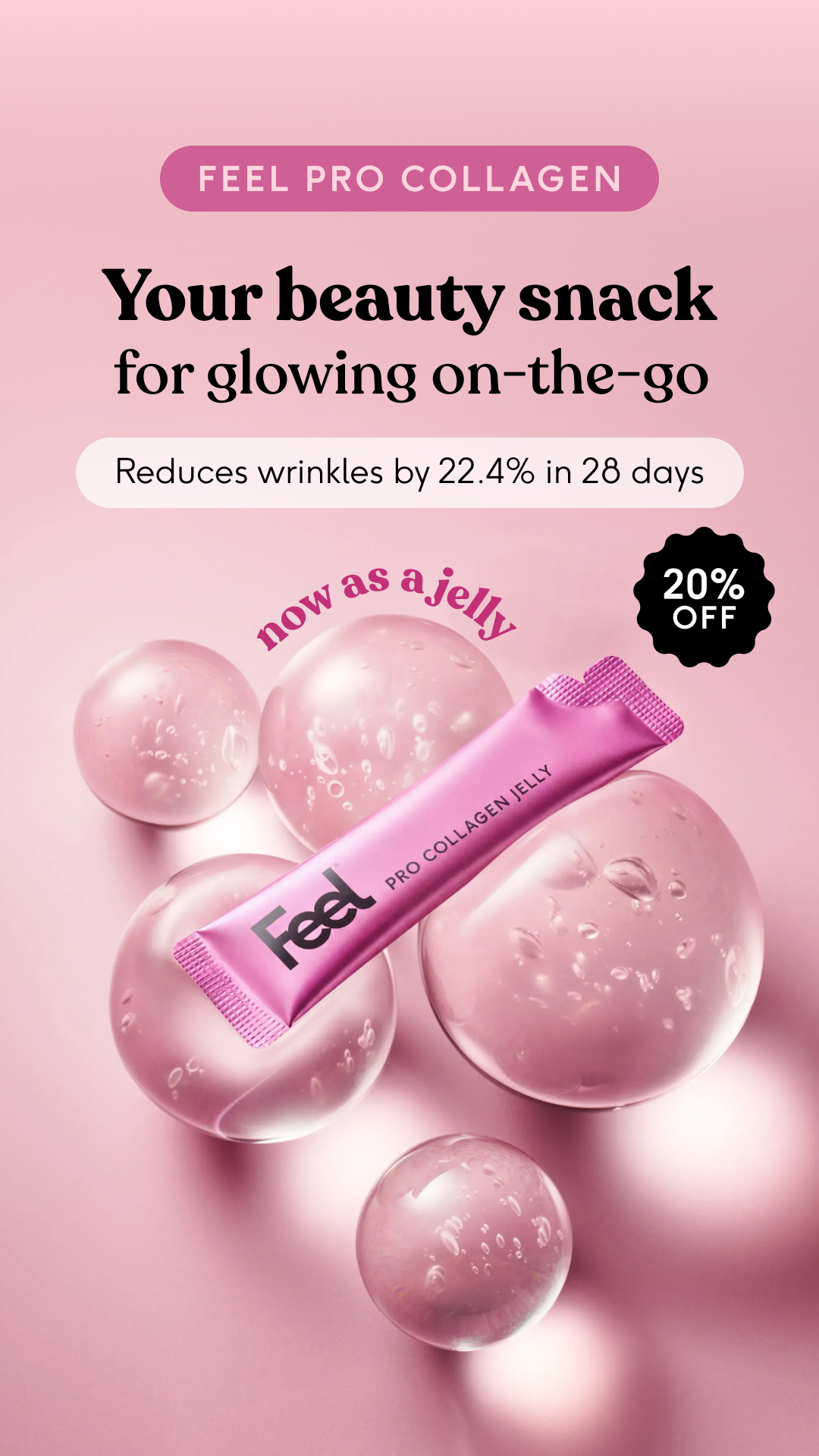 Feel Facebook ad