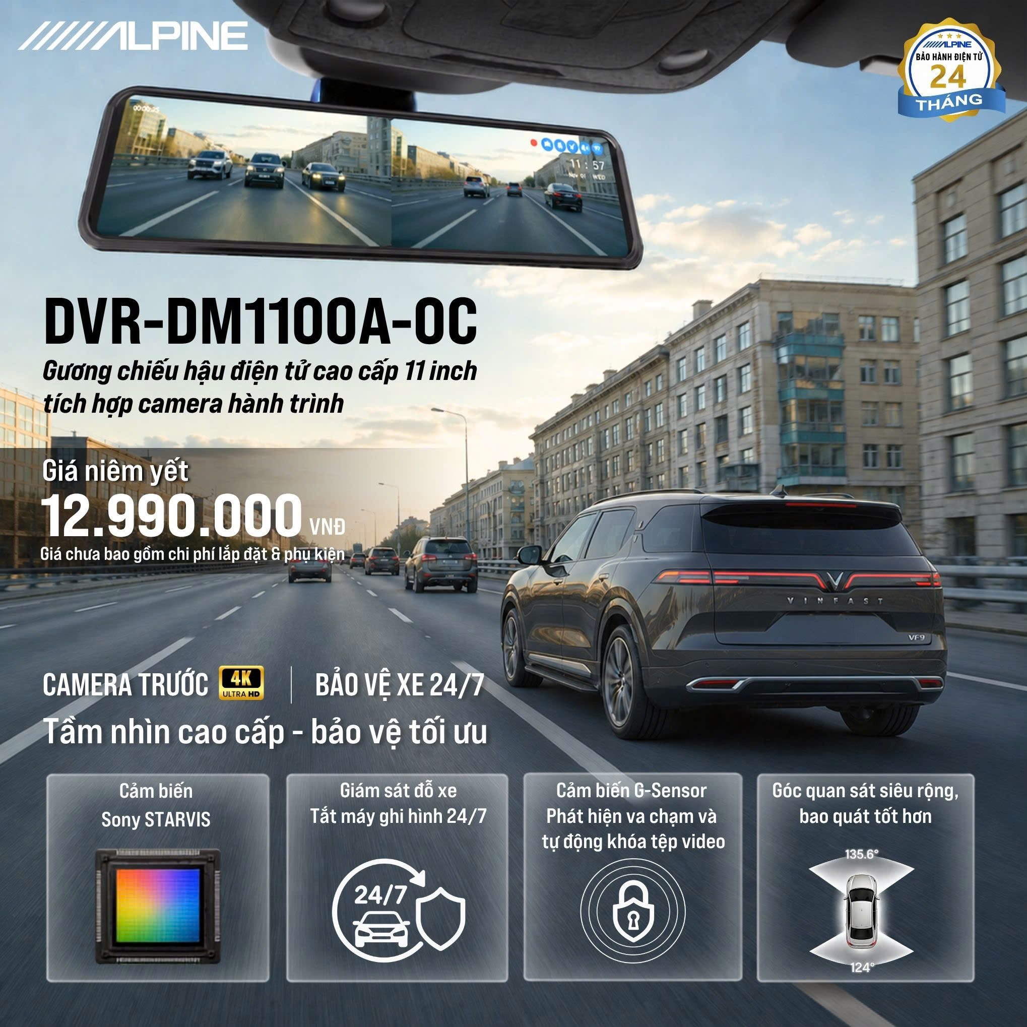 Alpine Vietnam Facebook ad: [𝐑𝐀 𝐌Ắ𝐓 𝐒𝐈Ê𝐔 𝐏𝐇Ẩ𝐌] GƯƠNG CHIẾU HẬU ĐIỆN…