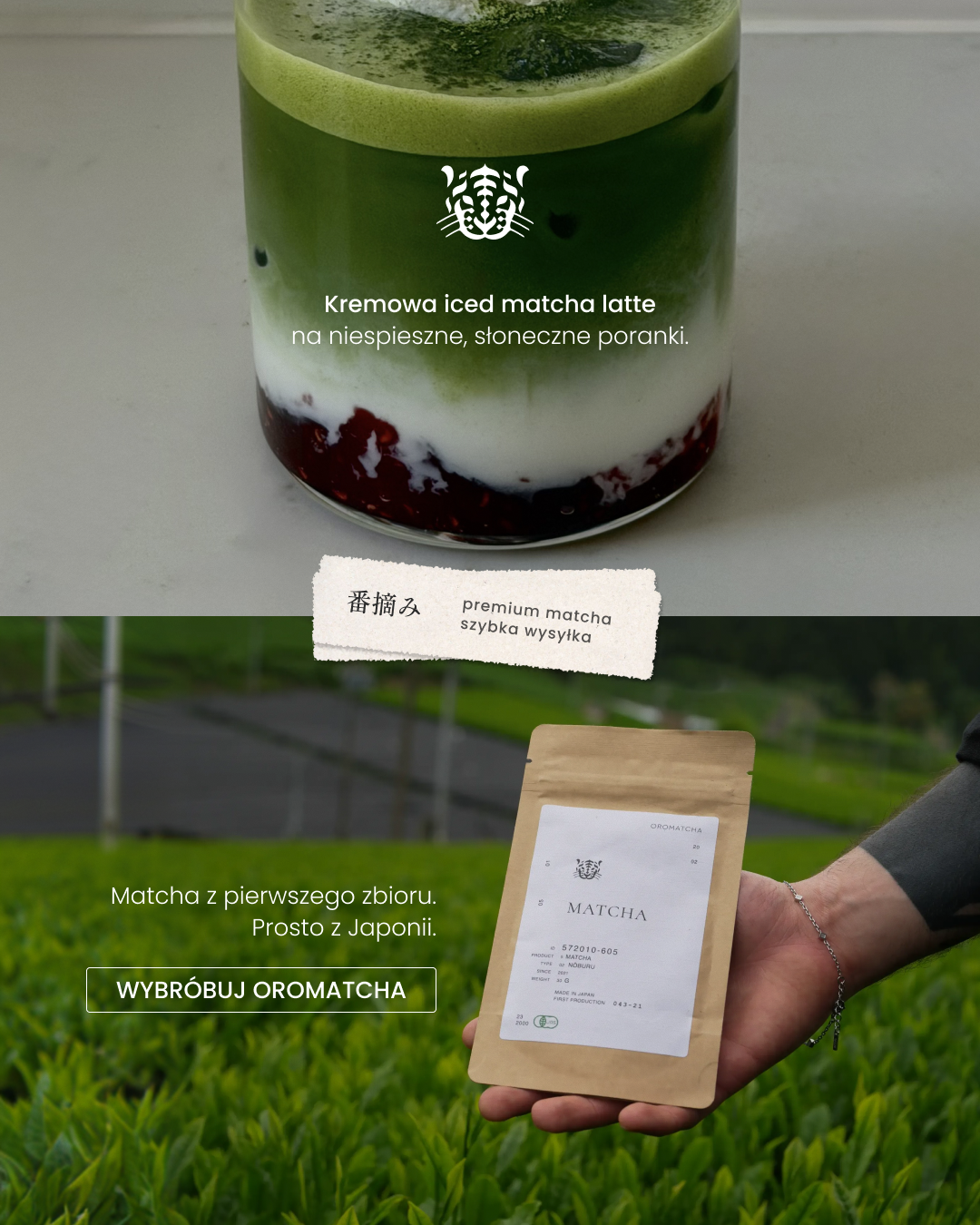 OROMATCHA Facebook ad