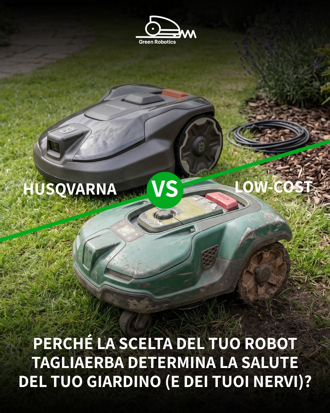 Green Robotics Facebook ad: Non tutti i robot sono uguali: perché scegliere…