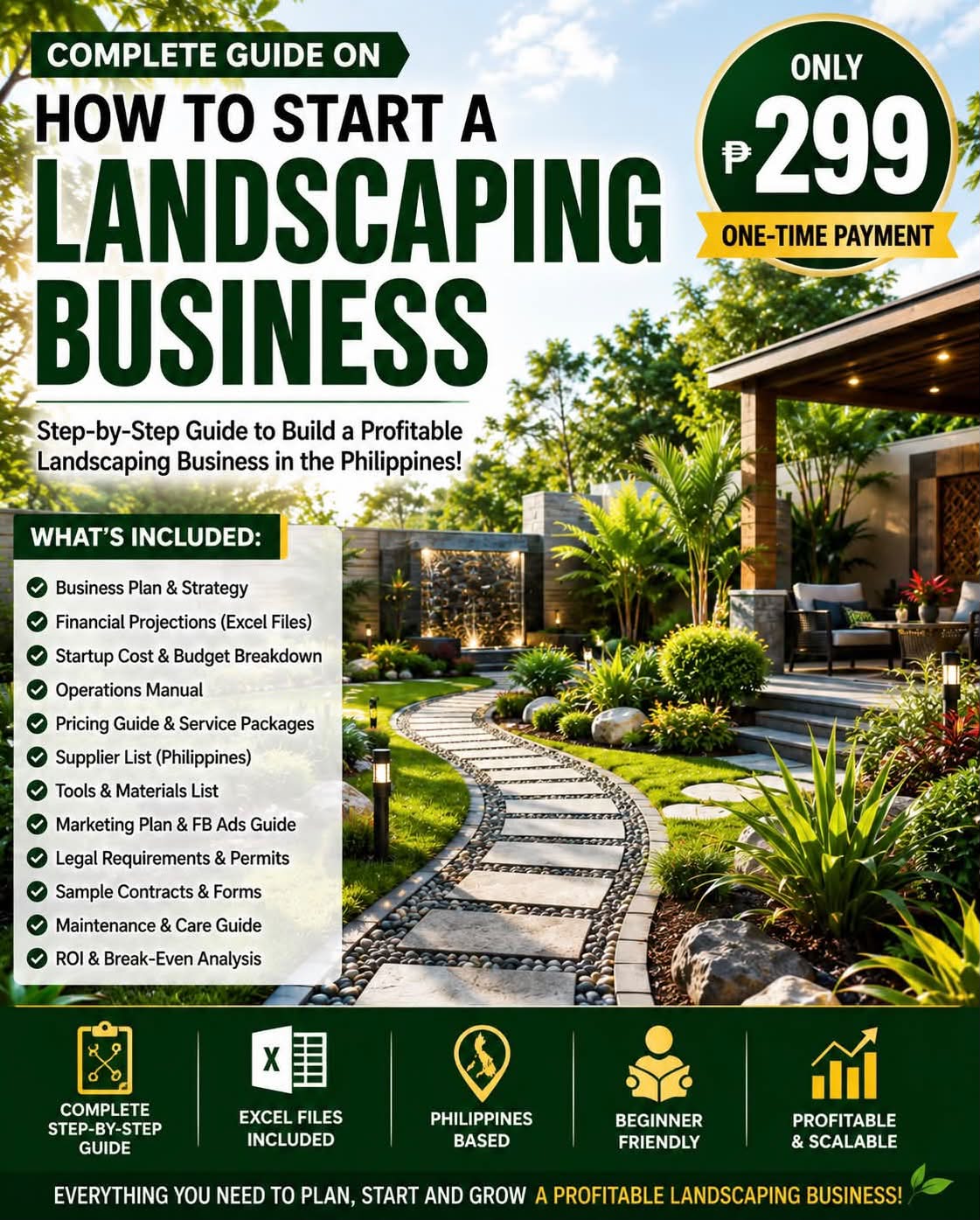 Landscaping Business Kit Facebook ad