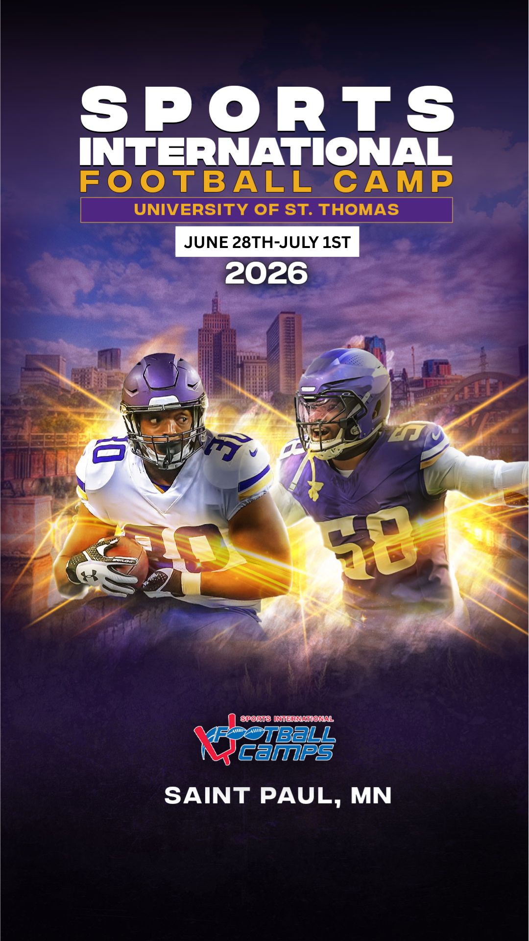 Sports International Football Camps Facebook ad