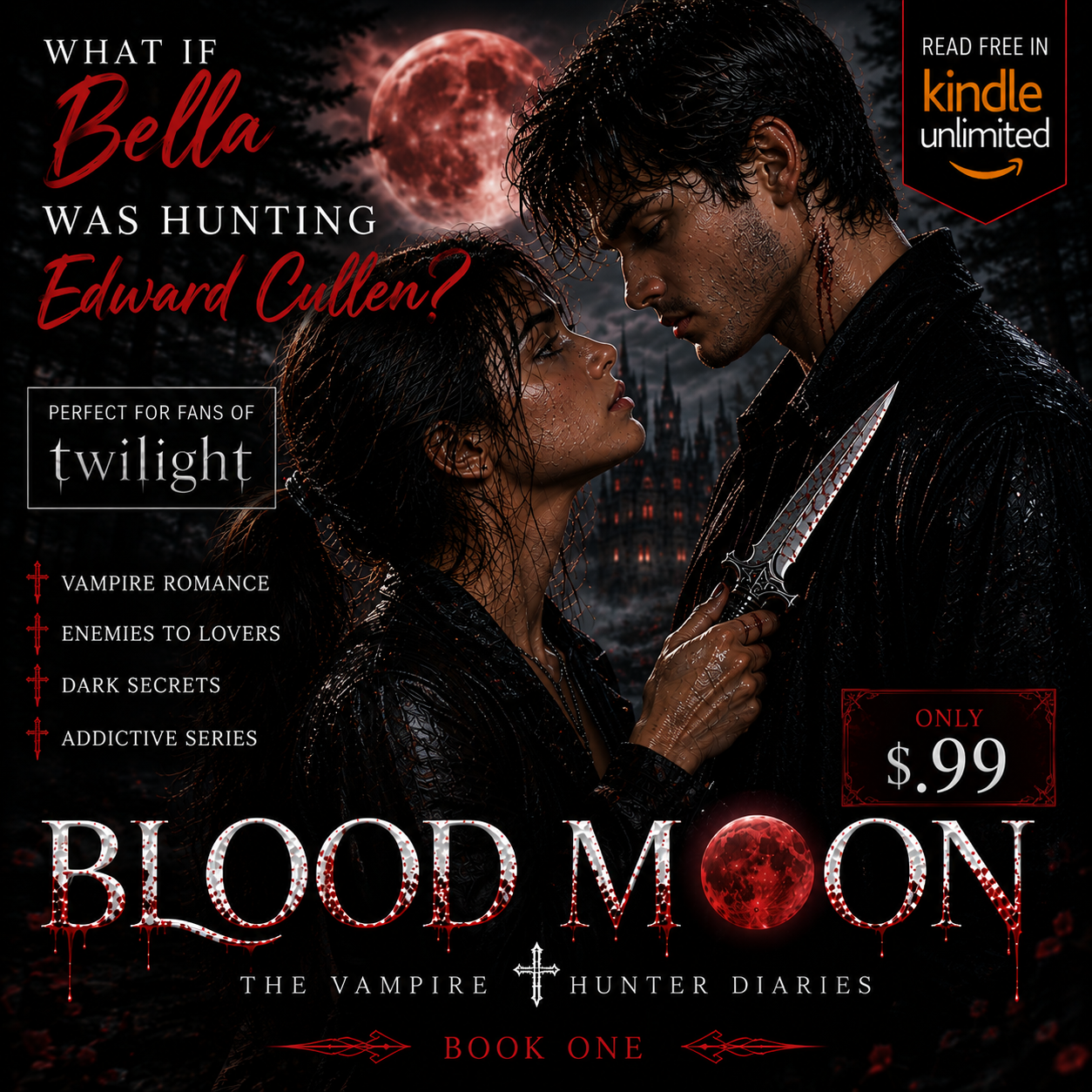David Clark - Author Facebook ad: Twilight, but darker!