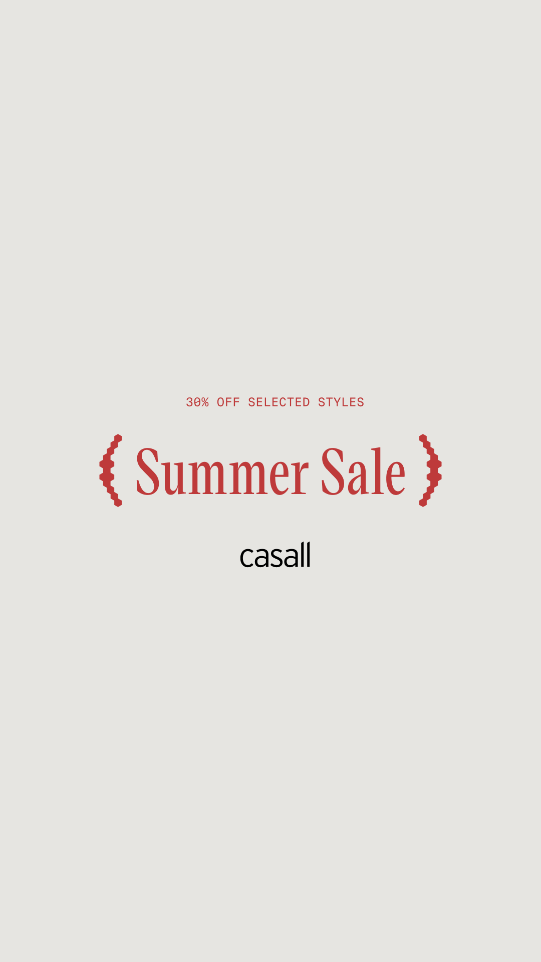 Casall Facebook ad