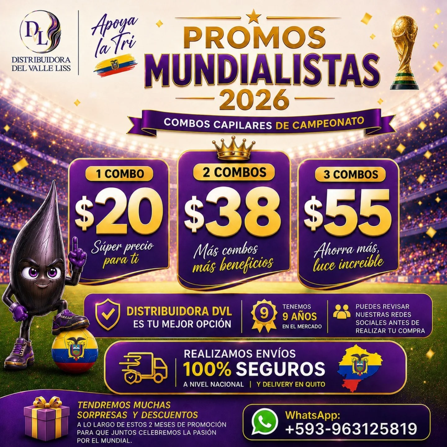 Distribuidora Del Valle Liss Facebook ad: ¿Buscas una keratina confiable para cuidar y transformar…