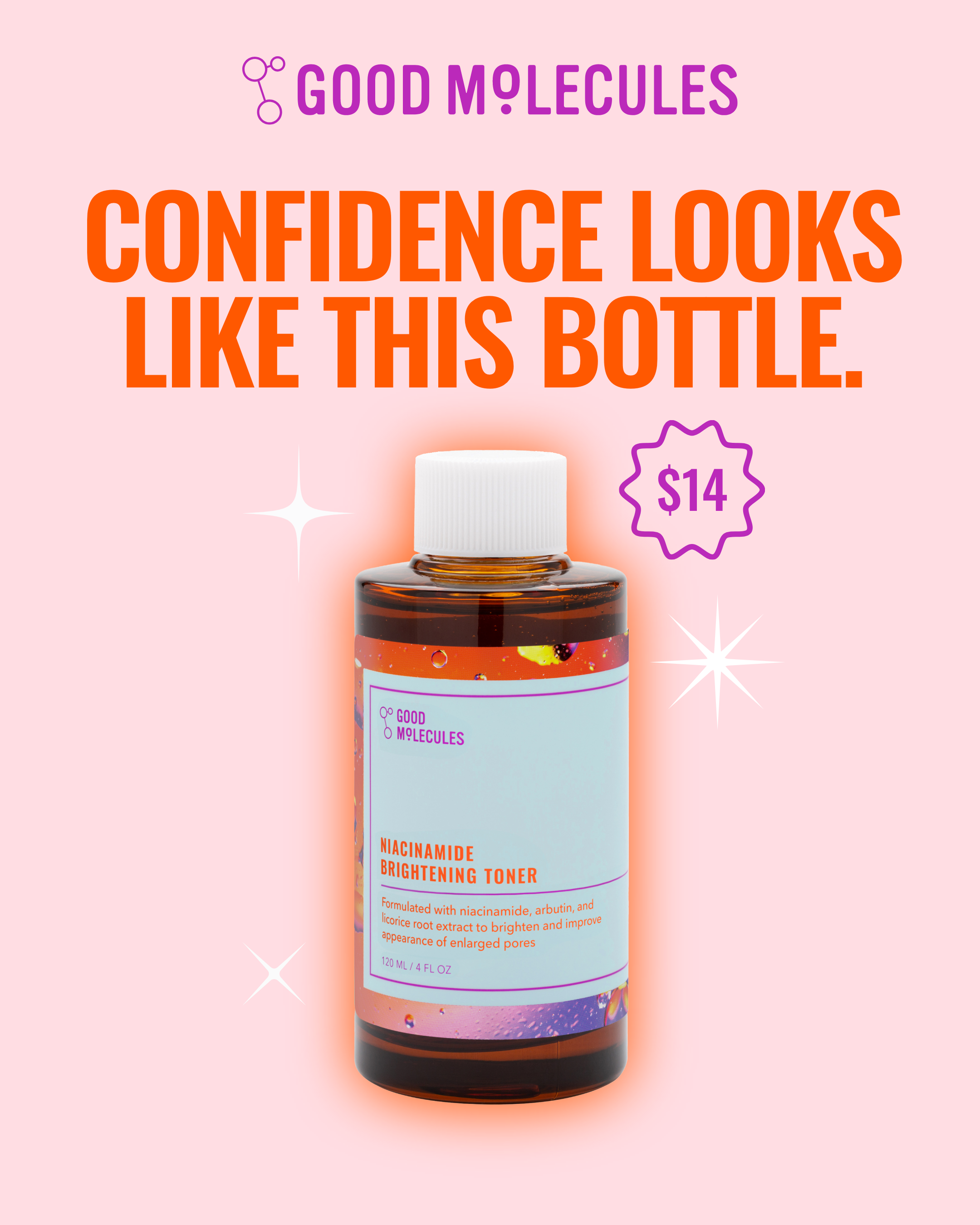 Good Molecules Facebook ad