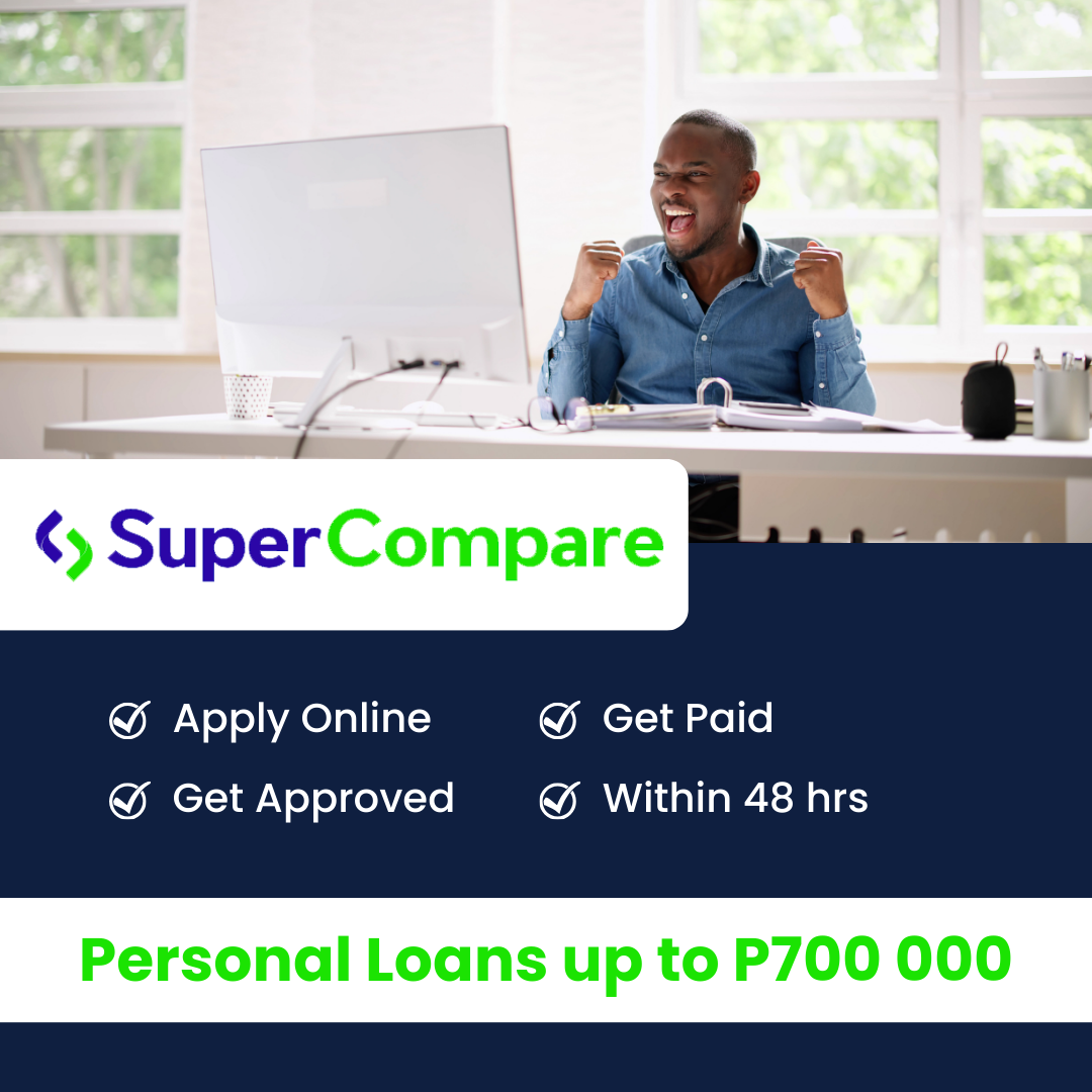 Supercompare Botswana Facebook ad from Nov 6, 2025