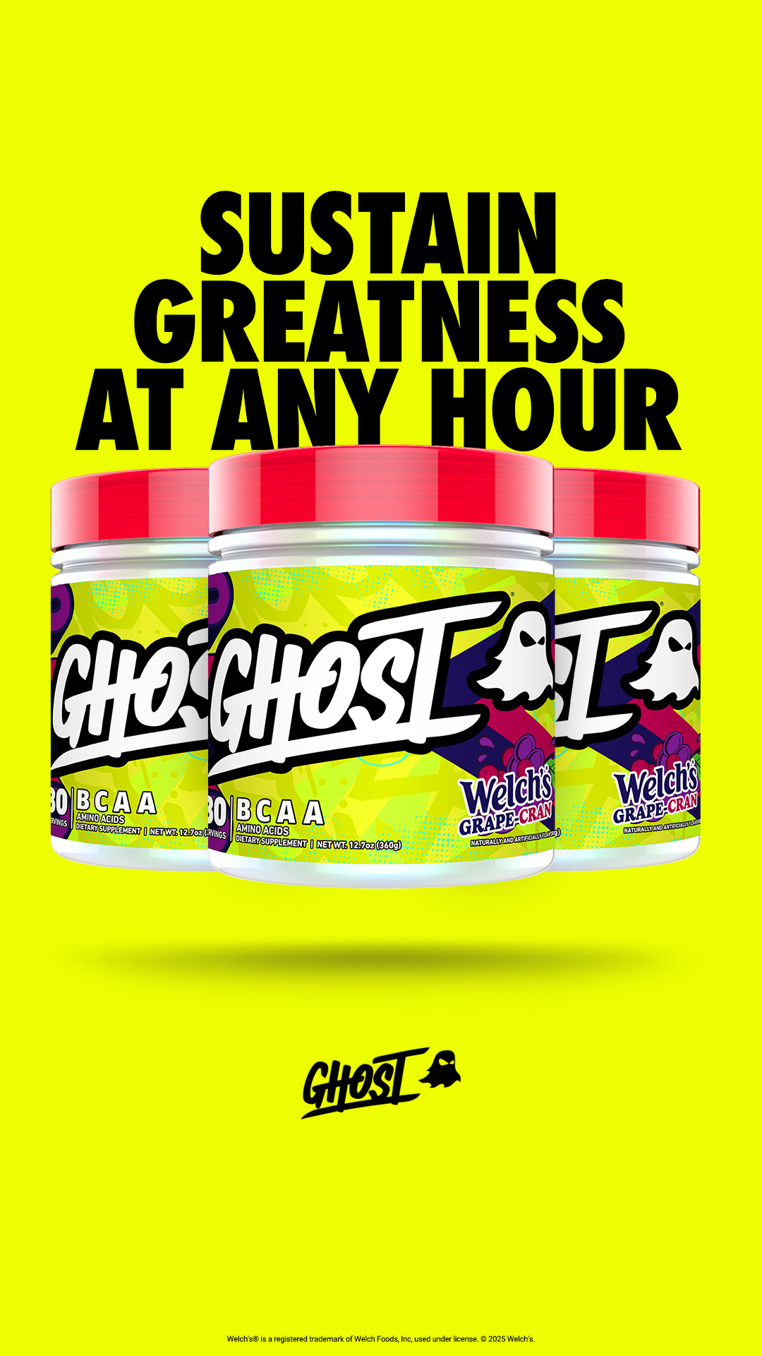 GHOST Facebook ad