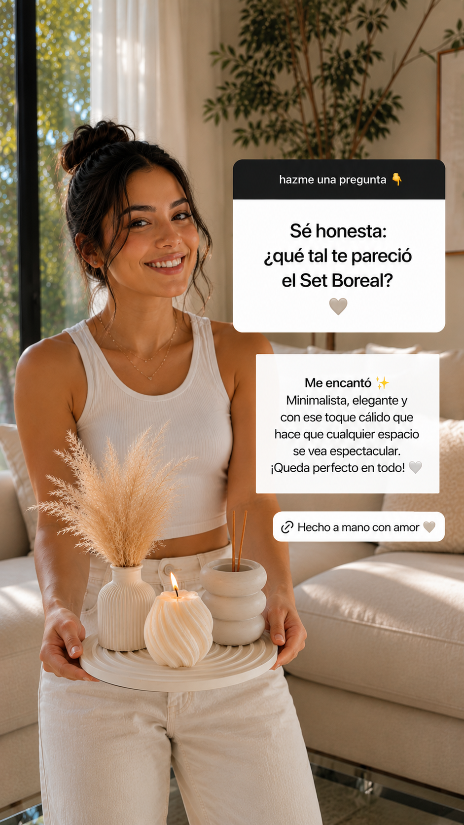 Ritualyco Facebook ad: piezas 100% hechas a mano