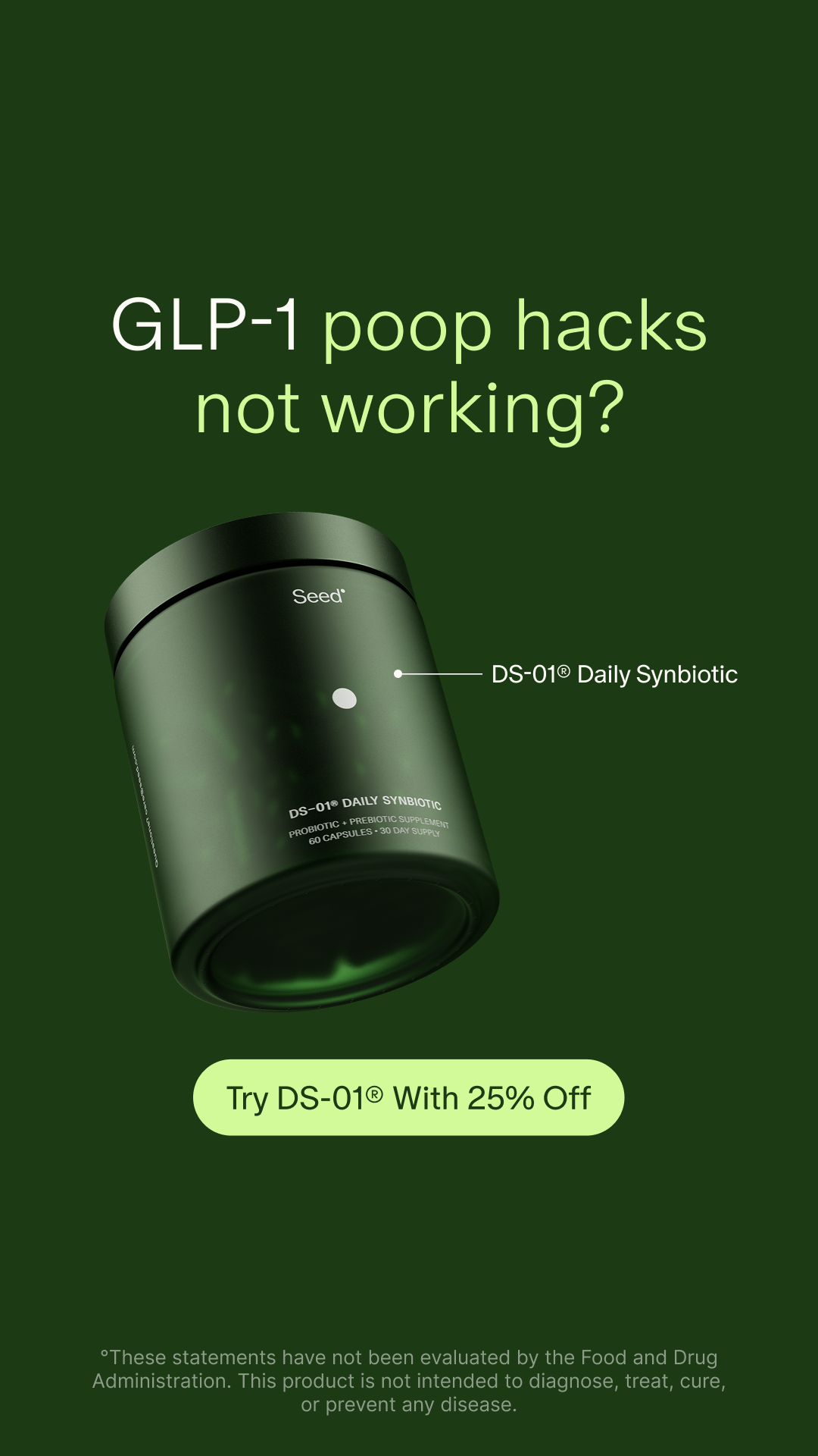 Seed Facebook ad