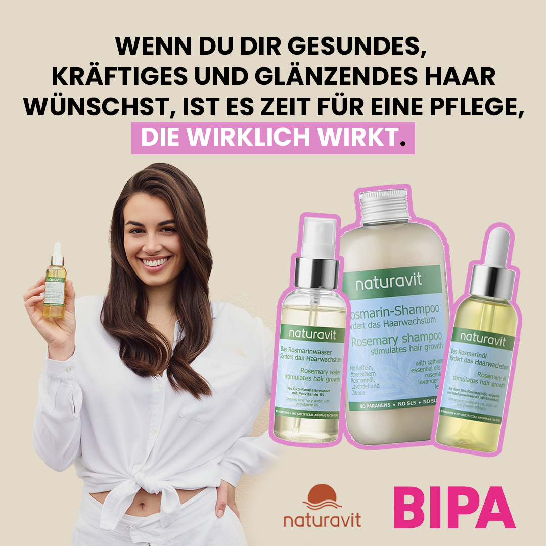 Naturavit EU Facebook ad: Eine Haarwachstumsroutine, die wirklich funktioniert