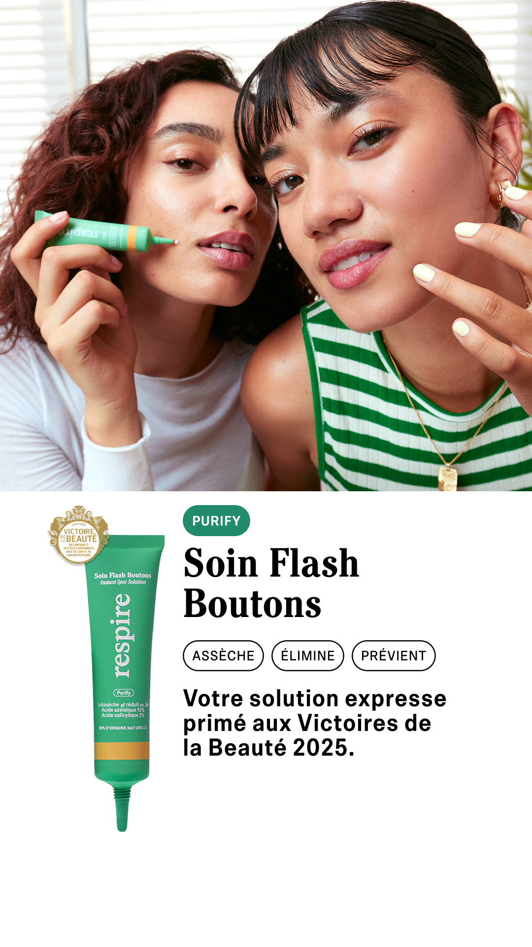 Respire Facebook ad