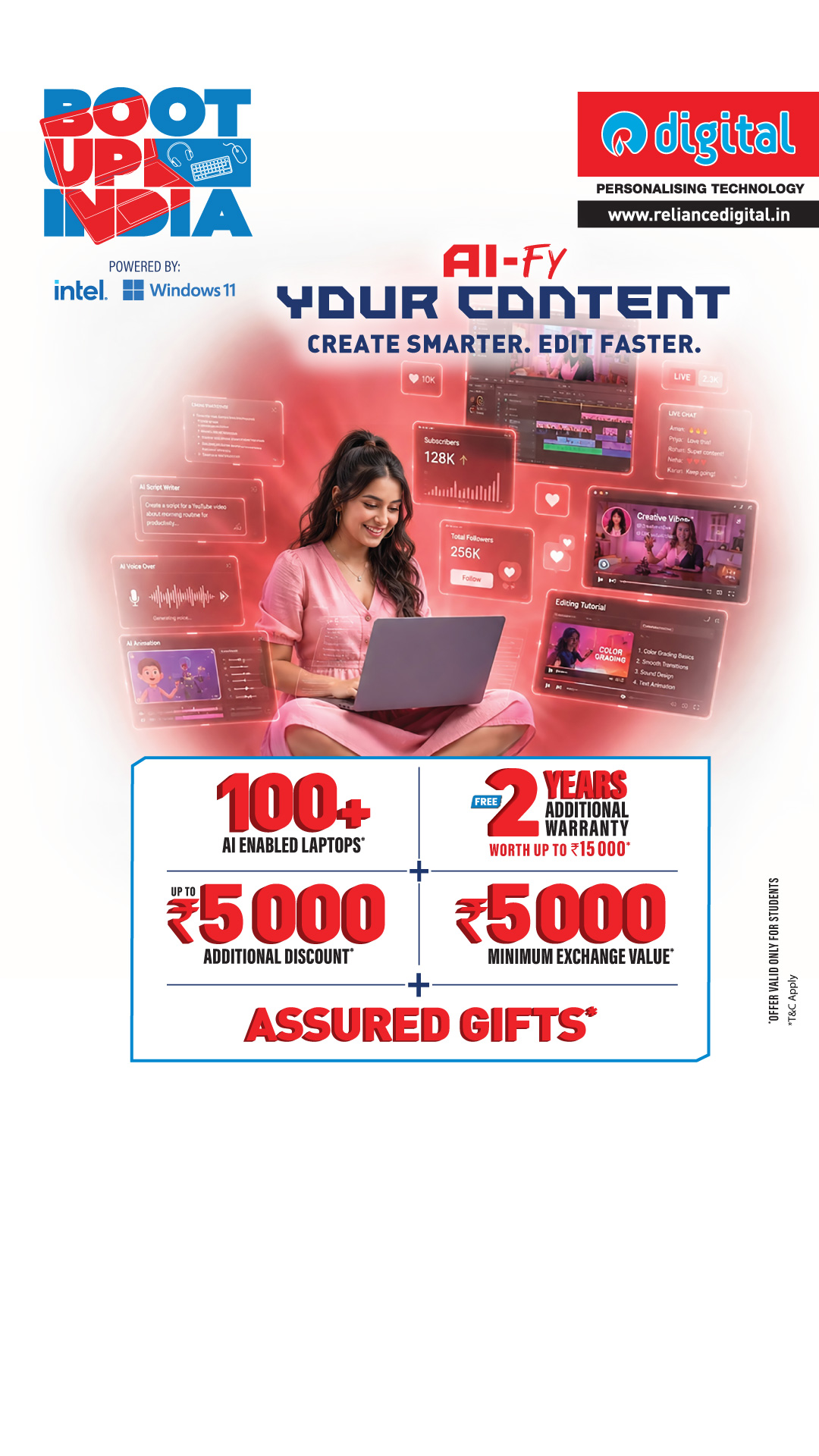 Reliance Digital Facebook ad
