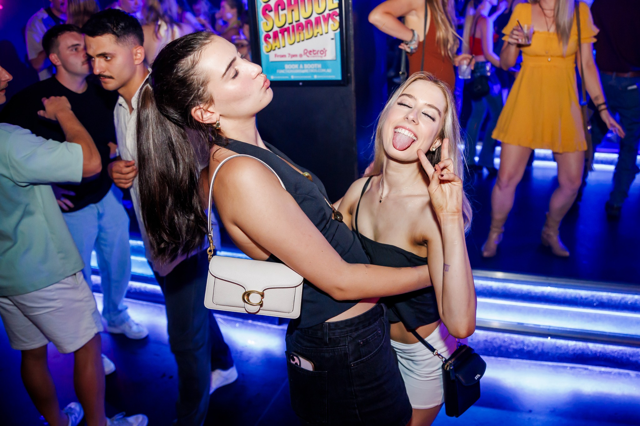 Retro's Fortitude Valley Facebook ad: Huge beats, epic vibes & free entry before…