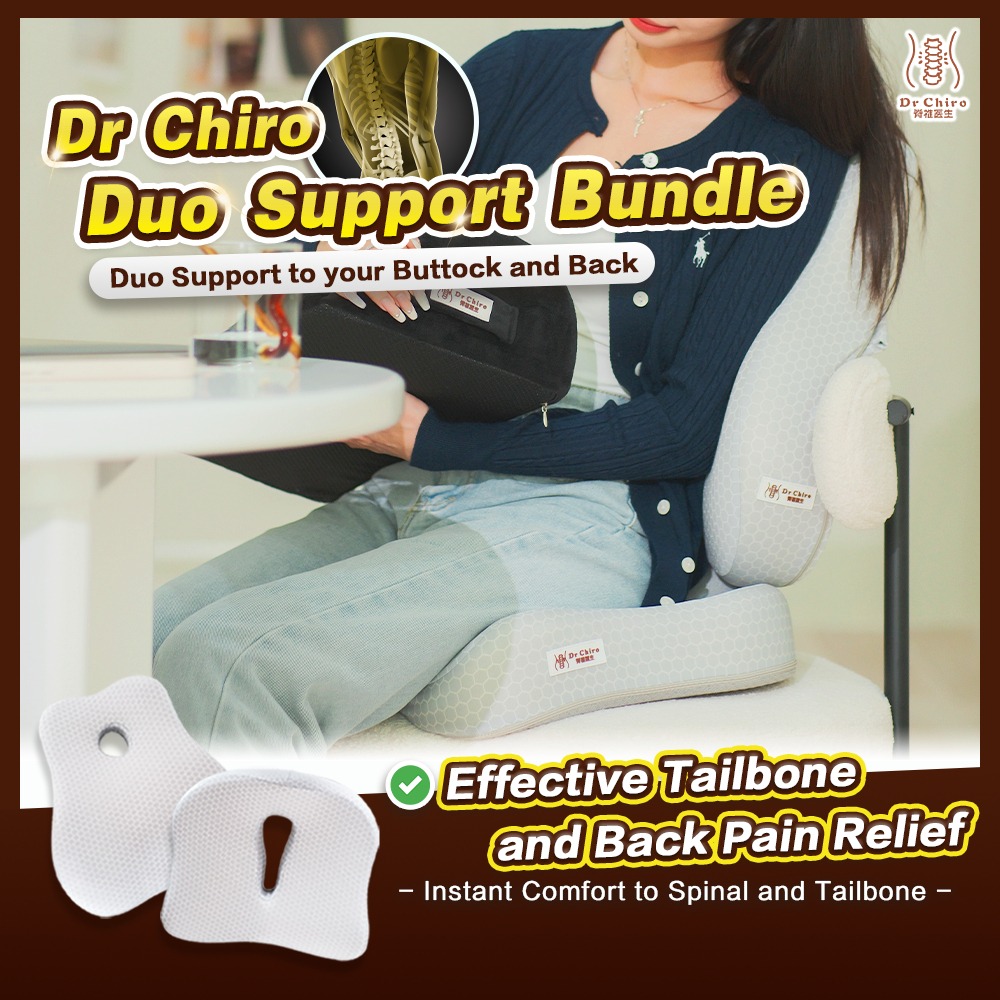 Dr Chiro 脊椎医生 Facebook ad: Feeling Back pain after Sitting 8 hours/day?