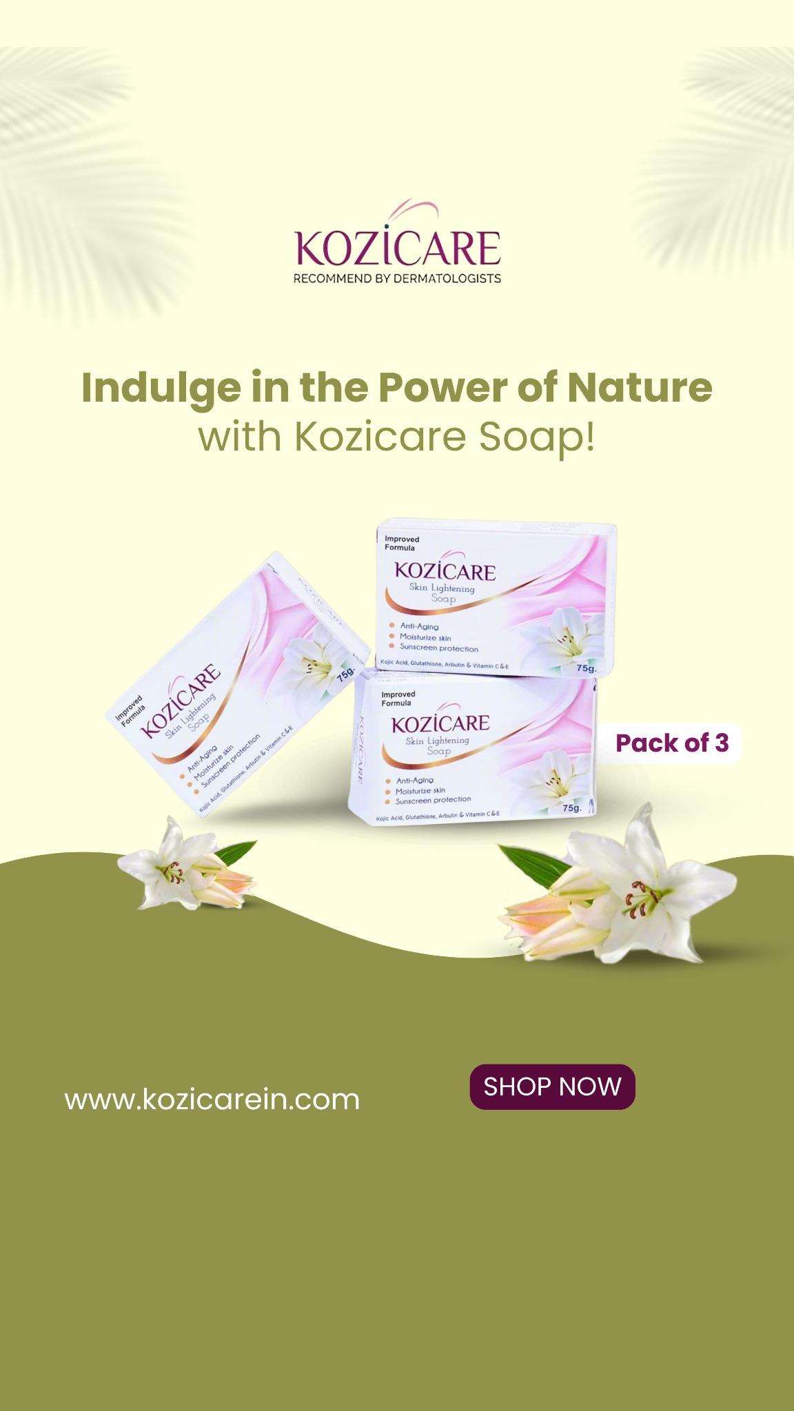 Kozicare - Skin & Body Care Facebook ad