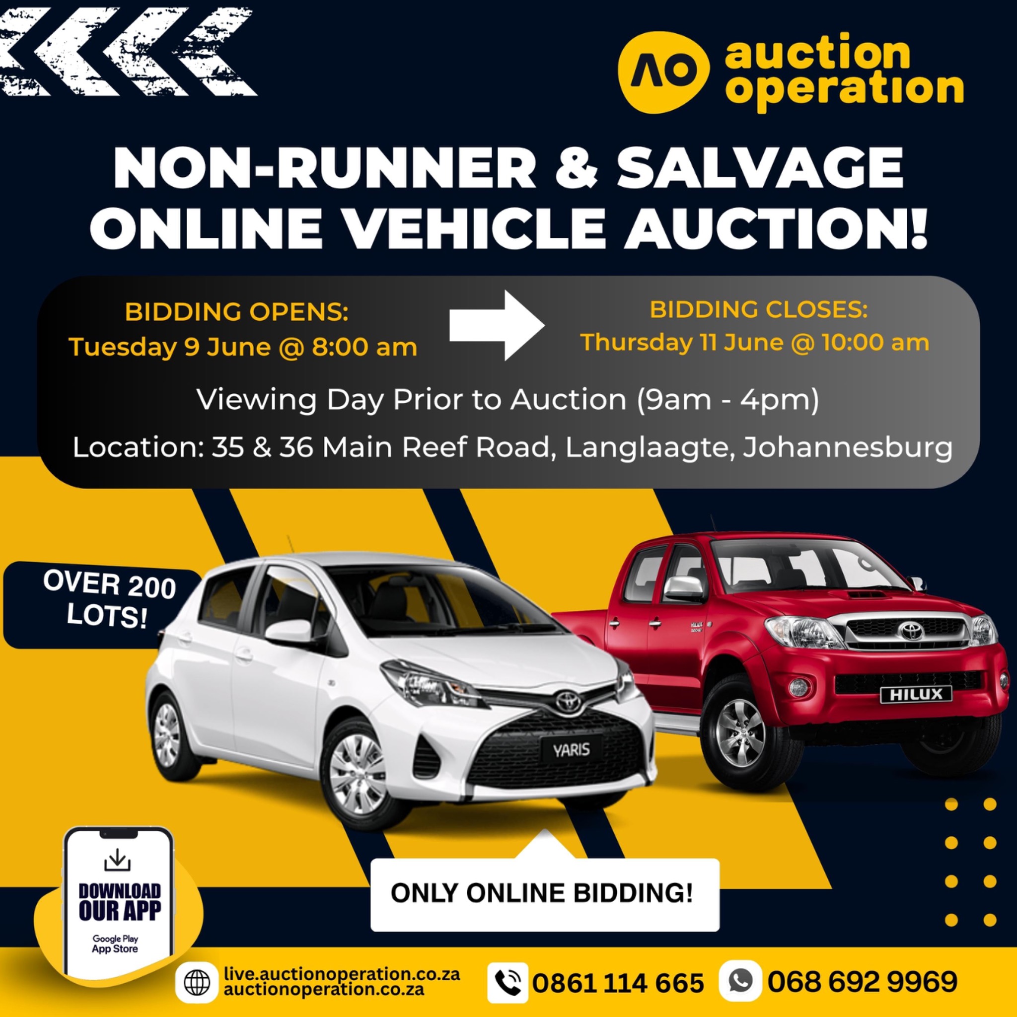 Auction Operation Facebook ad