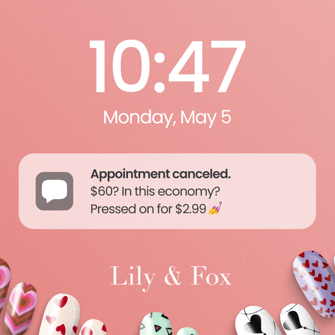 Lily and Fox Facebook ad