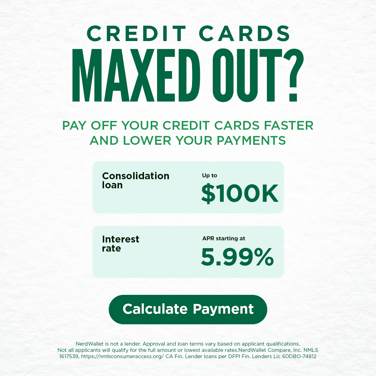 Middle Class Savings Facebook ad