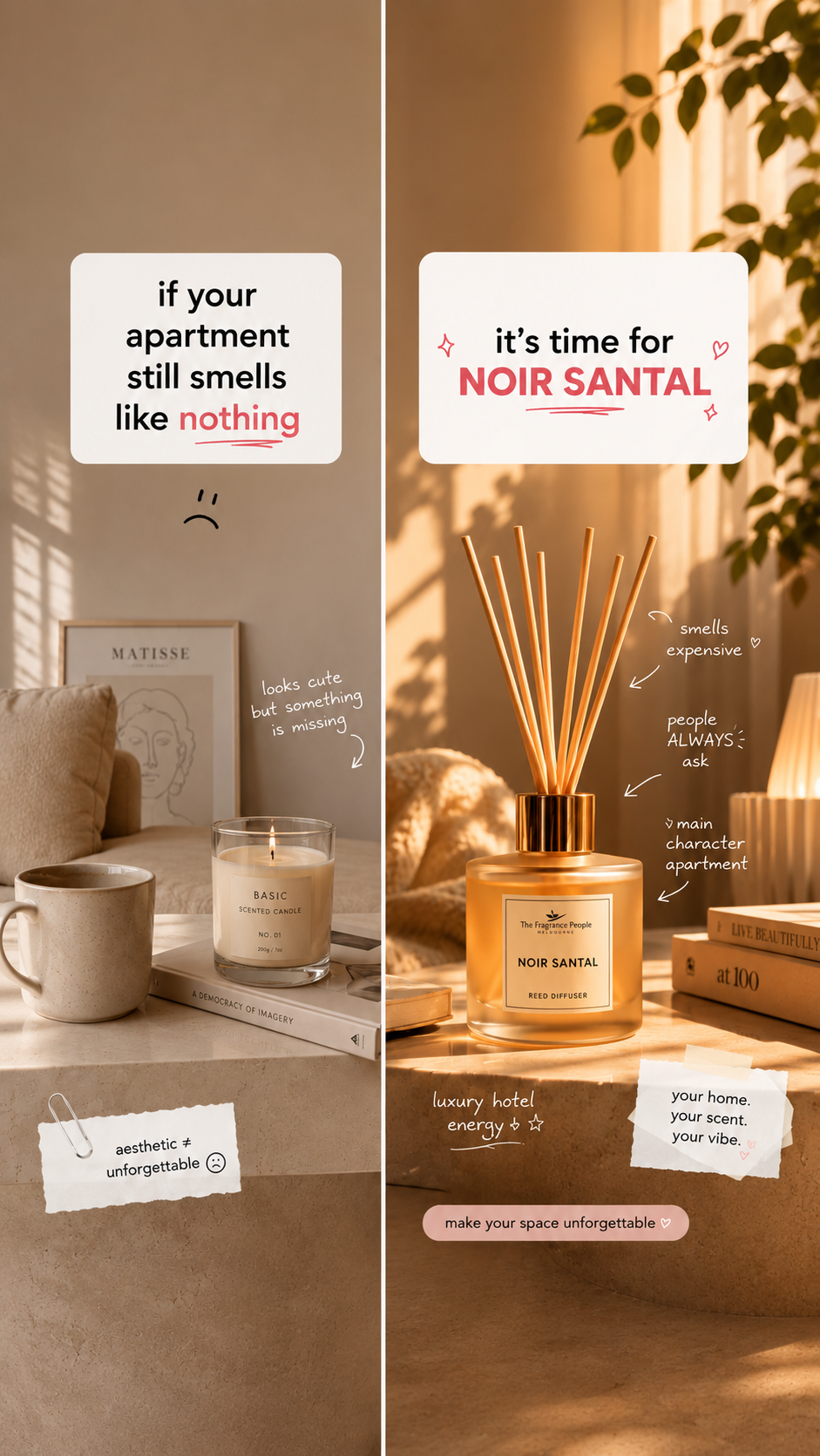 The Fragrance People Facebook ad