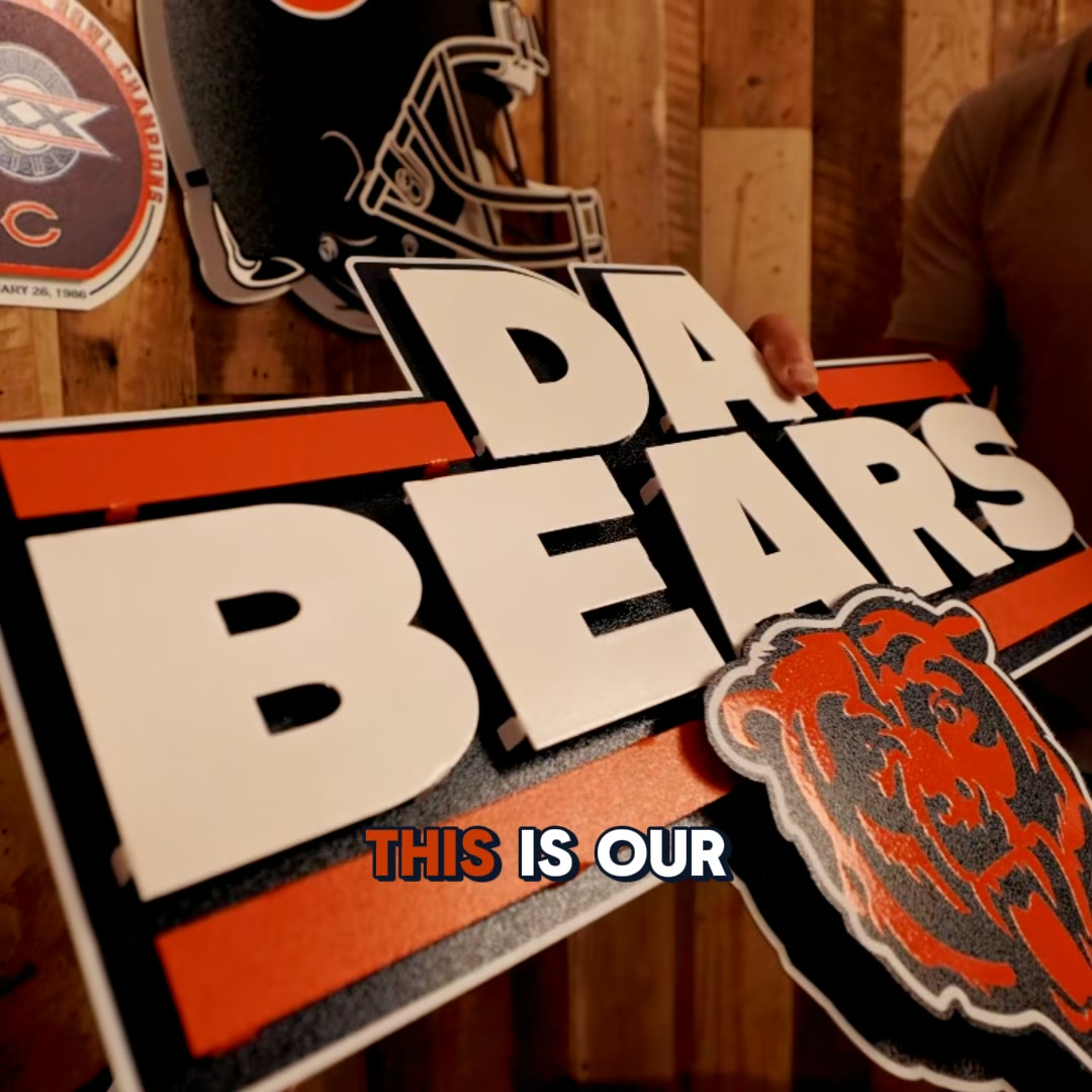 Hex Head Art Facebook ad: Built for Bears Fans