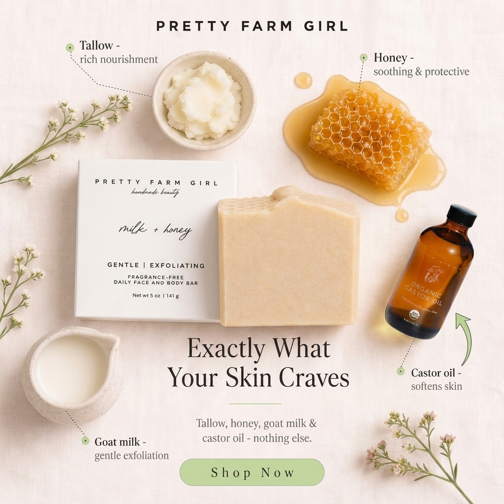 Pretty Farm Girl Facebook ad