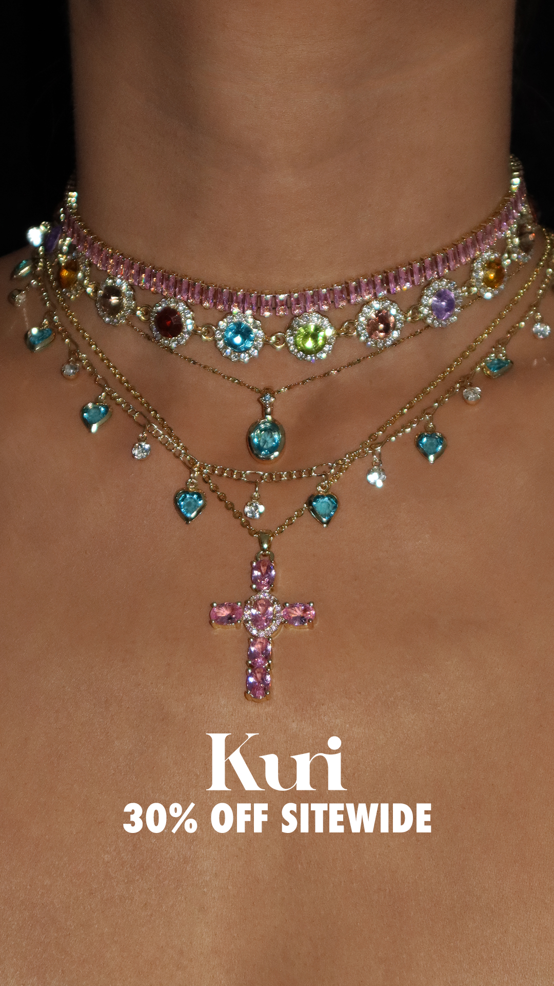 Kuri jewelry Facebook ad