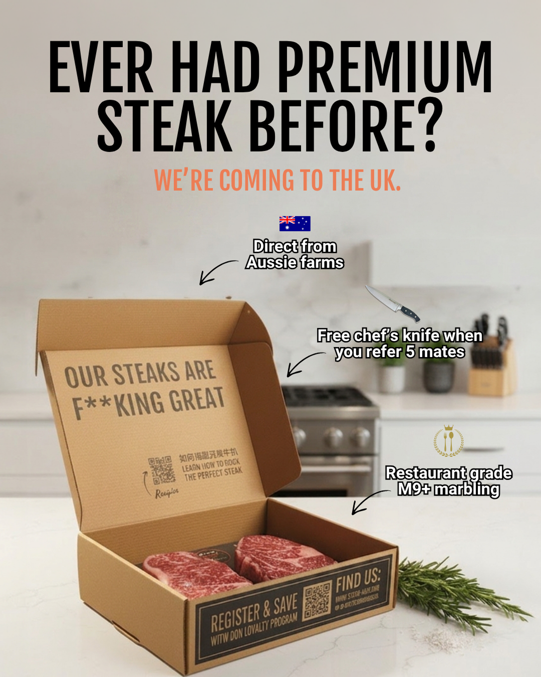 Steak King UK Facebook ad