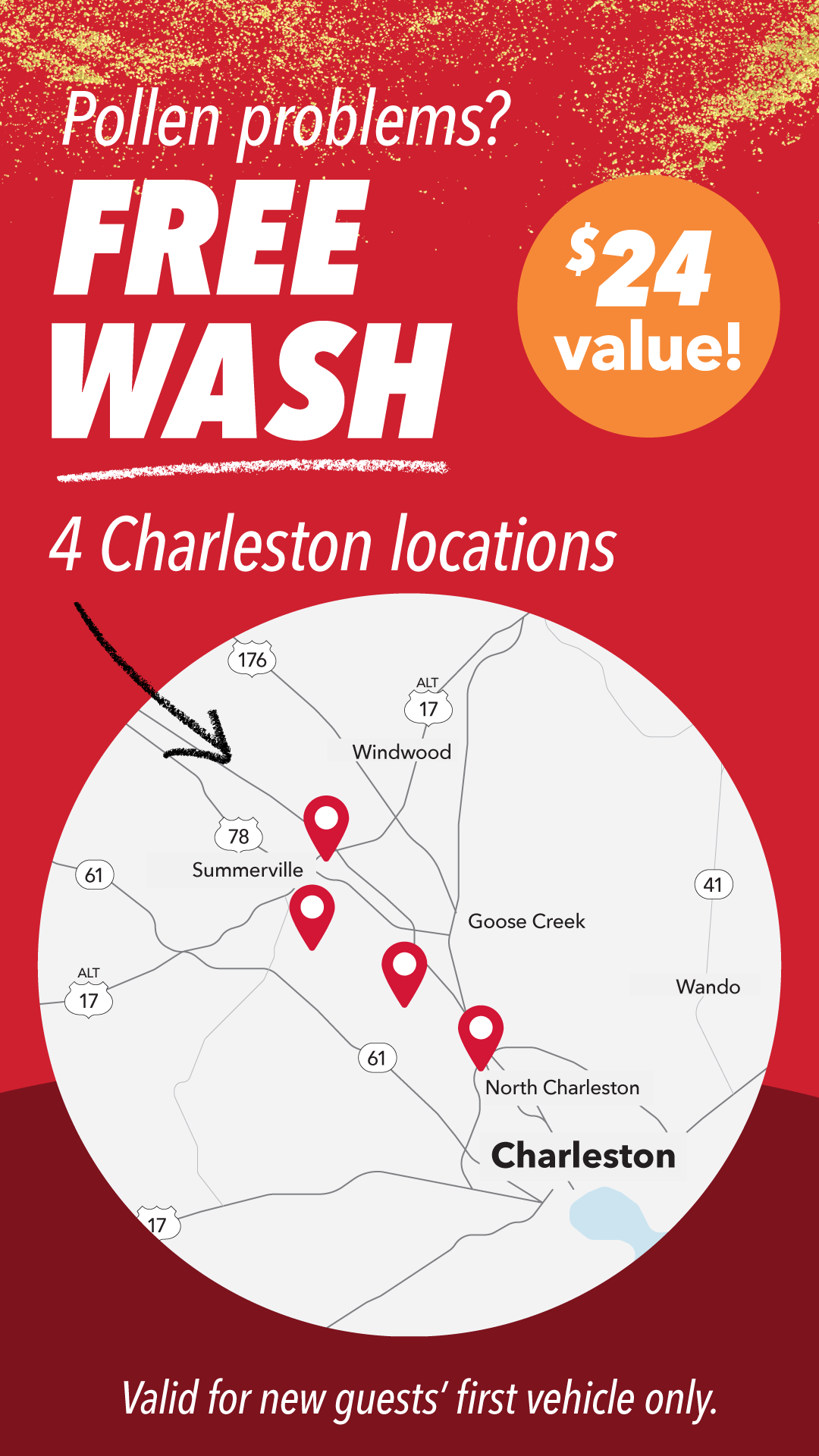 Tommy's Express Car Wash Facebook ad
