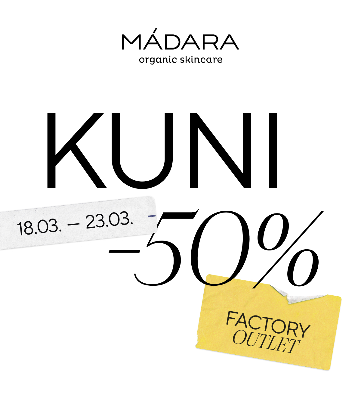 Mádara Organic Skincare Facebook ad