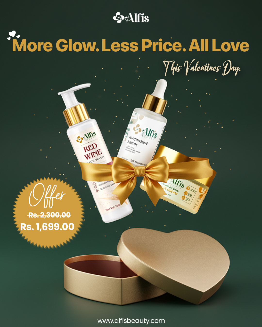 Alfis beauty  Facebook ad